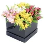 Цветы в коробке Лучик солнца